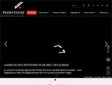Tablet Screenshot of pianofaust.de